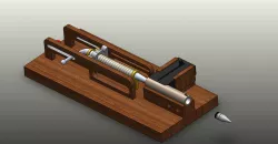 Gun simple concept