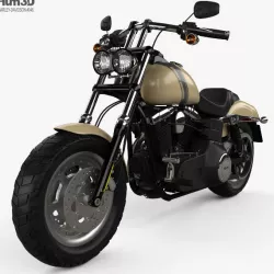 Harley-Davidson Dyna Fat Bob 2016 3D model