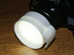 Headlamp diffuser for LZZ-186