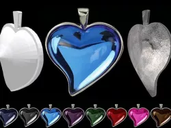 Heart Jewelry Pendant Low-poly  3D model