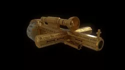Holy shotgun Low-poly  3D model