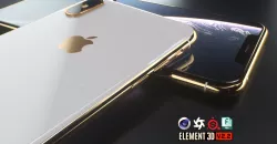 iPhone XS Max Low-poly  3D model