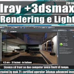Iray piu in 3dsmax 2016 Rendering e Light Vol 1 Cd Front 3D model