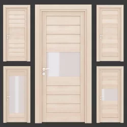 Ital doors Light Oak 2 3D model