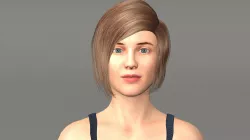 Jennifer Low-poly  3D model