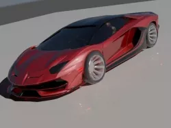 lamborghini aventador svj 2019 3D model