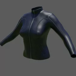 Leather Jacket 3D model