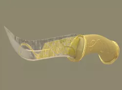 Legolas dagger 3D model