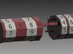 Math Manipulative Cryptex Game