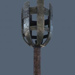 Medieval Torch | 3D model