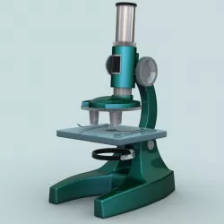 Microscope 3D model