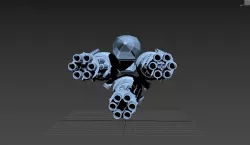 Minigan 3D model