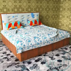 Modern Bed 3D model