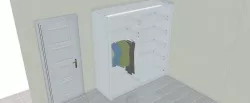 modern interior room 3D model