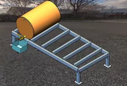 Oil Tank Stand