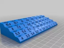 Parametric drill bit stand