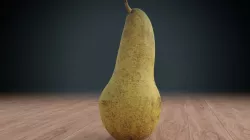 pear low poly Low-poly  3D model