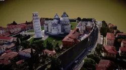 Piazza dei Miracoli - Pisa - Videogrammetry scan 3D model