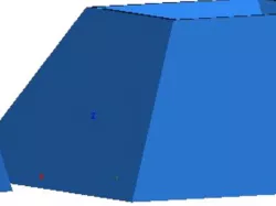 Piramid shaped box