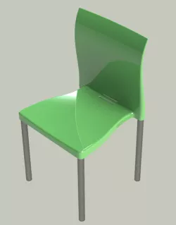 Plastic chair