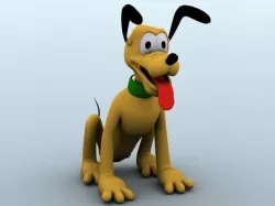Pluto 3D model