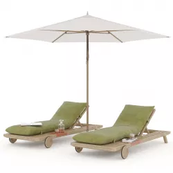 Prestoria Umomoku Outdoor Lounge Set 03 3D model