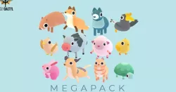 Quirky Series Mega Pack Low-poly  3D model