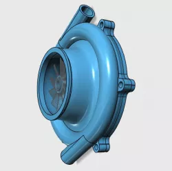 Radial IFR Micro Turbine