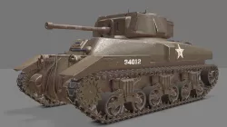 Ram II Tank 3D model