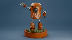 Robot Toy 3D model