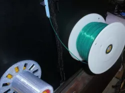 Roller Bearing Spool Holder for 6.5"D x 3.5" W spools for Replicator 2
