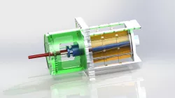 Rotary Valve with Angled Wings