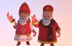 Saint Valentine western eastern Pack Low-poly  3D model