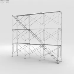 Scaffolding 3D model