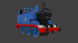Series 1  Thomas the Tank Engine Low-poly  3D model