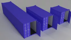 Shipping Containers 3D model