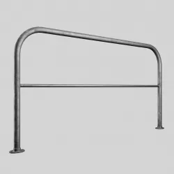 Simple Railing - Game Ready Low-poly  3D model