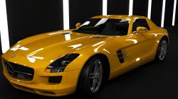 SLS mercedes 3D model