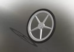 Small bike wheel