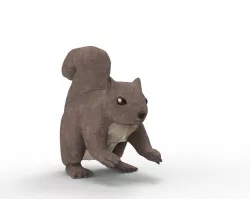Squirrel 3D model