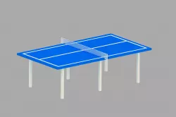 tenis  3D model
