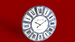 THE CLOCK Low-poly  3D model