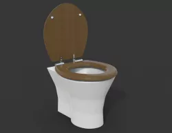 Toilet seat - W.C Pan  -Hinge