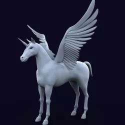 Unicorn 3D model