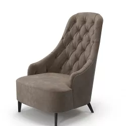 Vanessa armchair by Berto 3D model