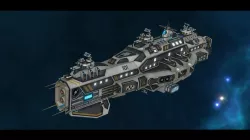 von Lahnstein Class Cruiser Low-poly  3D model