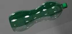 Water Bottle Creo Model