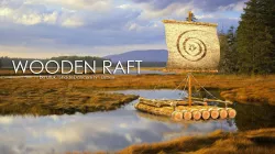 Wooden Raft 3D model