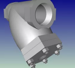 Y-Strainer - 3-inch
