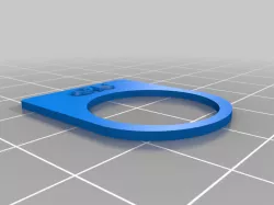 19mm Legend Plate - Text "ON"